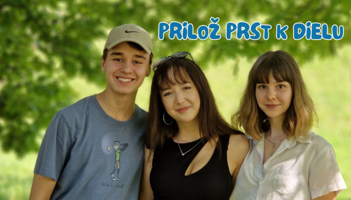 Prilož prst k dielu: aj mladí ľudia chcú pomáhať. Prilož prst k dielu: aj mladí ľudia chcú pomáhať.