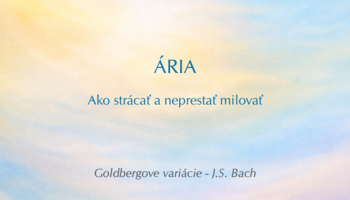 J. S. Bach: Goldbergove variácie, BWV 988 – Aria (Open verzia)