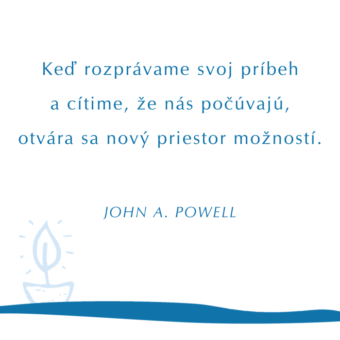 Keď rozprávame svoj príbeh